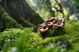 Maitake mushrooms used for species cultivation comparison