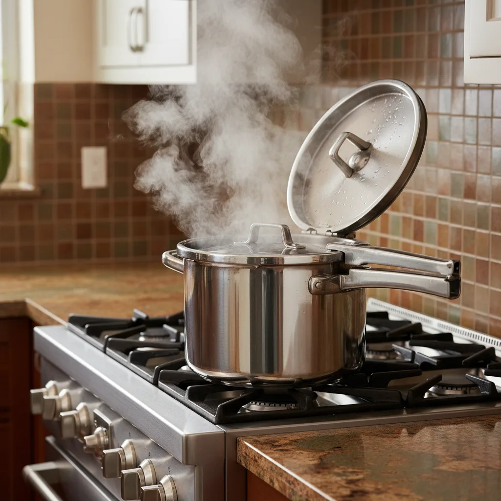 Pressure cookers used to sterilize mushroom grain spawn and substrate